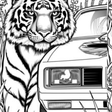 Tiger Near Trans AM